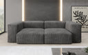 Designer 2 Sitzer Sofa Snug in Cord