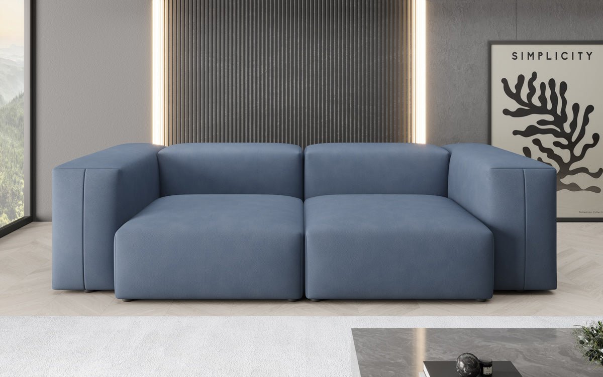 Designer 2 Sitzer Sofa Snug in Stoff