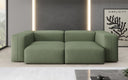 Designer 2 Sitzer Sofa Snug in Stoff