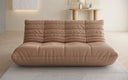 Designer 3 Sitzer Sofa Calmo in Echtleder