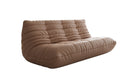 Designer 3 Sitzer Sofa Calmo in Echtleder
