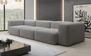 Designer 3 Sitzer Sofa Snug in Bouclé