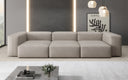 Designer 3 Sitzer Sofa Snug in Echtleder