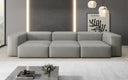 Designer 3 Sitzer Sofa Snug in Echtleder