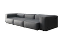 Designer 3 Sitzer Sofa Snug in Echtleder