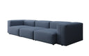 Designer 3 Sitzer Sofa Snug in Stoff
