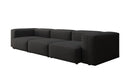 Designer 3 Sitzer Sofa Snug in Stoff