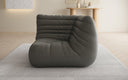 Designer Eckmodul Sofa-Sessel Calmo in Echtleder