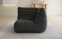 Designer Eckmodul Sofa-Sessel Calmo in Echtleder