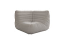 Designer Eckmodul Sofa-Sessel Calmo in Echtleder