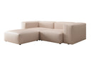 Designer Ecksofa Snug Mini in Echtleder