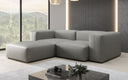 Designer Ecksofa Snug Mini in Echtleder