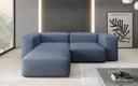 Designer Ecksofa Snug Mini in Stoff