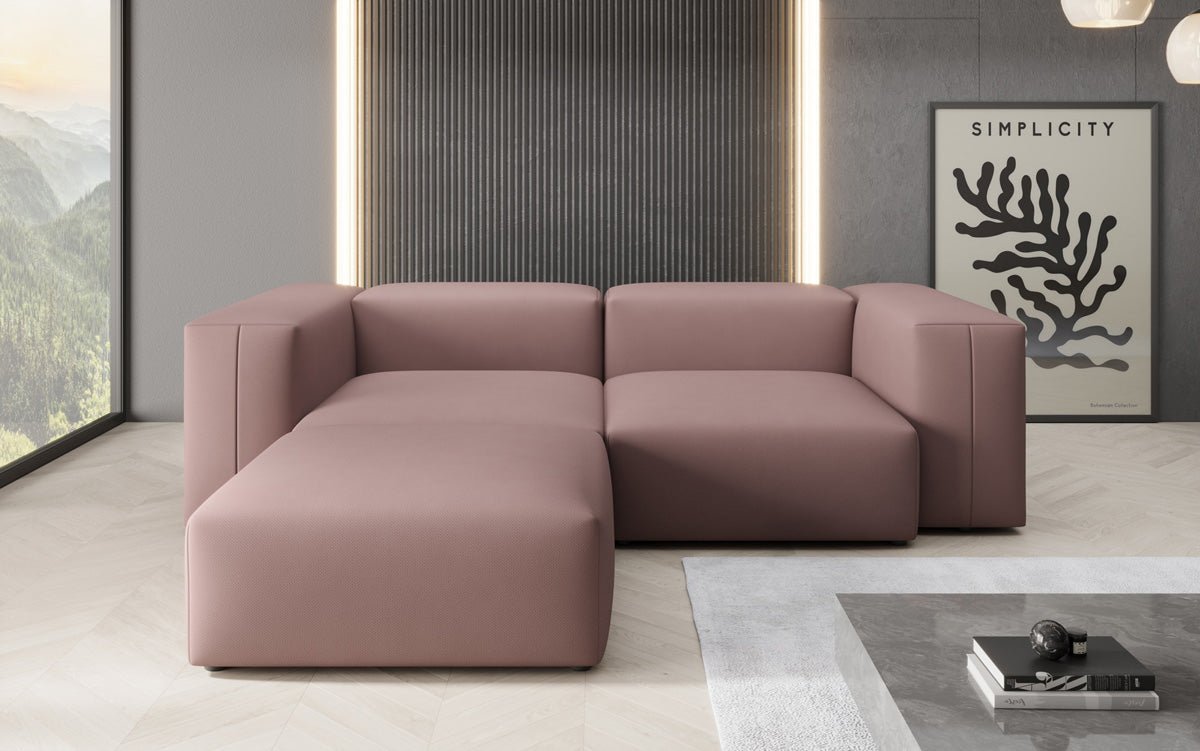 Designer L Sofa Snug Mini in Stoff