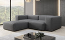Designer Ecksofa Snug Mini in Stoff
