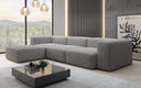 Designer Ecksofa Snug in Bouclé