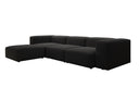 Designer Ecksofa Snug in Bouclé