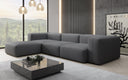 Designer Ecksofa Snug in Stoff