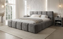 Designer Polsterbett Matilda Cord mit Stauraum