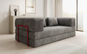 Designer Sofa Lazy 3 Sitzer in Cord