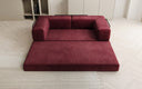 Designer Sofa Lazy 3 Sitzer in Samt