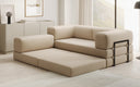 Designer Sofa Lazy L Mini in Bouclé
