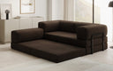 Designer Sofa Lazy L Mini in Bouclé