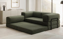 Designer Sofa Lazy L Mini in Bouclé