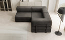 Designer Sofa Lazy L Mini in Samt