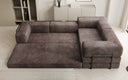 Designer Sofa Lazy L geschlossen in Cord