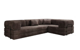 Designer Sofa Lazy L geschlossen in Cord