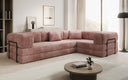 Designer Sofa Lazy L geschlossen in Cord