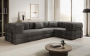 Designer Sofa Lazy L geschlossen in Cord