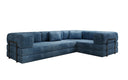 Designer Sofa Lazy L geschlossen in Cord