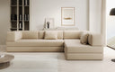 Designer Sofa Lazy L in Bouclé