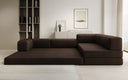 Designer Sofa Lazy L in Bouclé