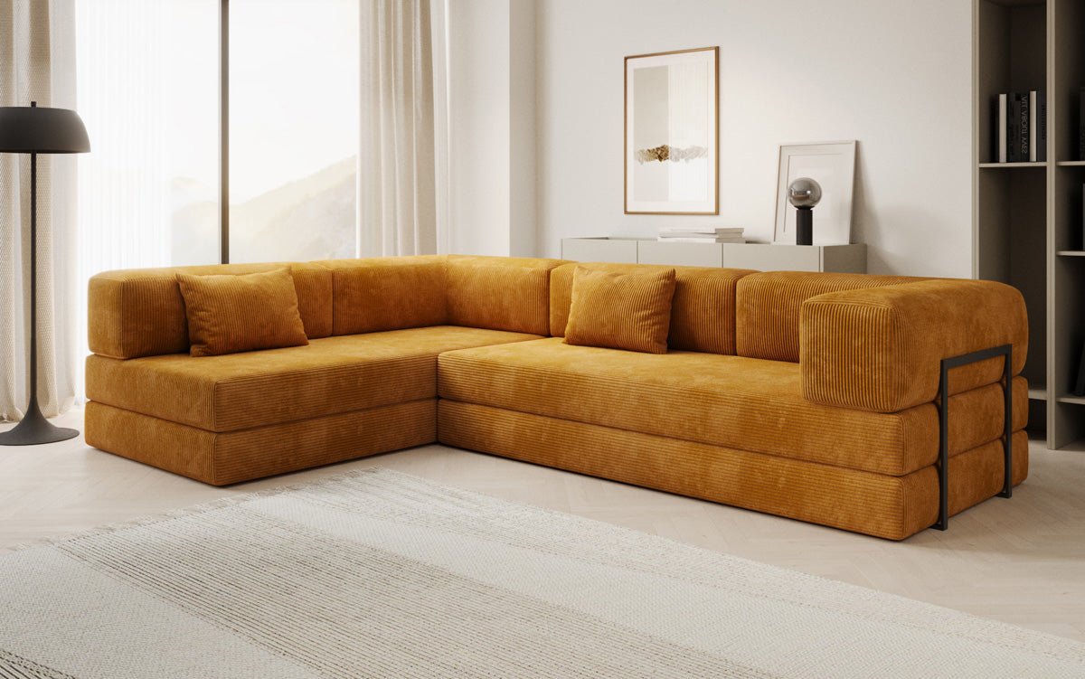 Designer Sofa Lazy L in Cord