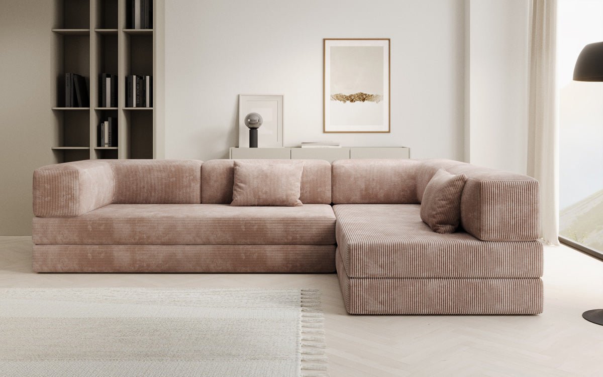 Designer Sofa Lazy L in Cord