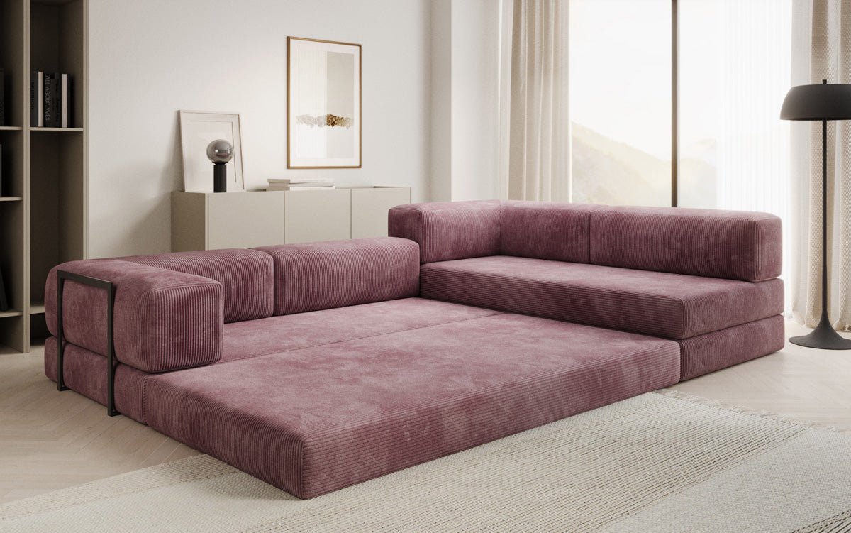 Designer Sofa Lazy L in Cord