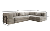 Designer Sofa Lazy L in Samt