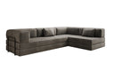 Designer Sofa Lazy L in Samt