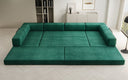 Designer Sofa Lazy U in Samt