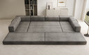 Designer Sofa Lazy U in Samt