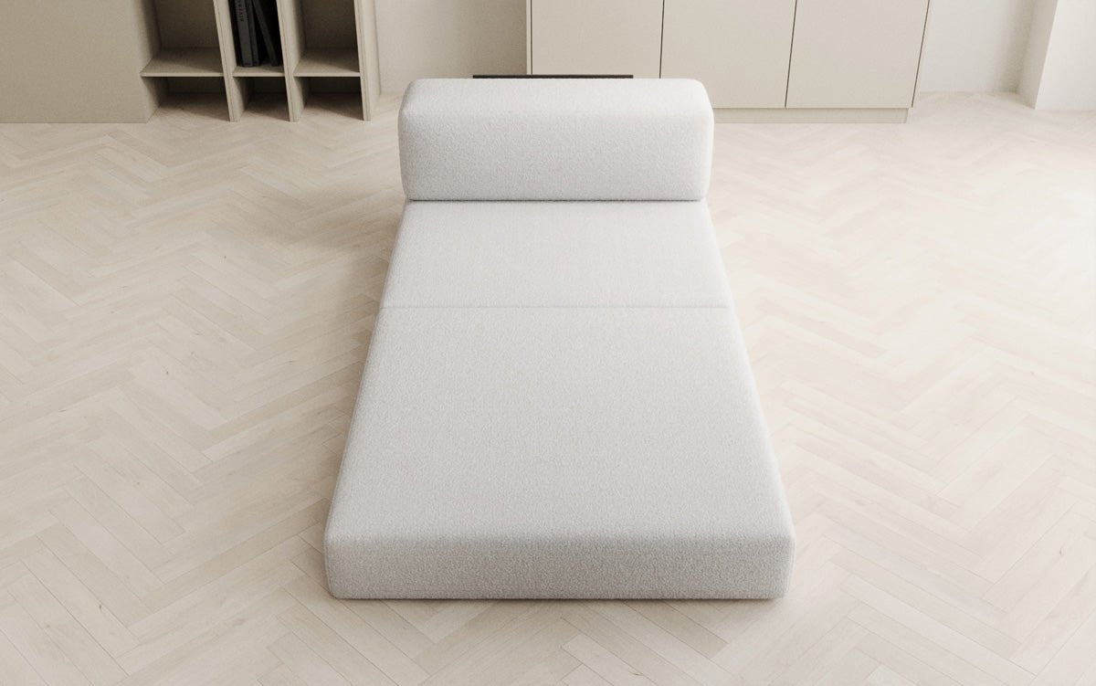 Designer Sofa Mittelmodul Lazy in Bouclé