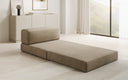 Designer Sofa Mittelmodul Lazy in Samt