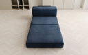 Designer Sofa Mittelmodul Lazy in Samt