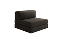 Designer Sofa Mittelmodul Lazy in Samt