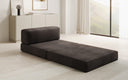 Designer Sofa Mittelmodul Lazy in Samt