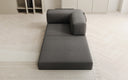 Designer Sofa-Sessel Lazy in Bouclé