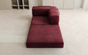 Designer Sofa-Sessel Lazy in Samt